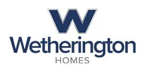 A logo of weathering homes